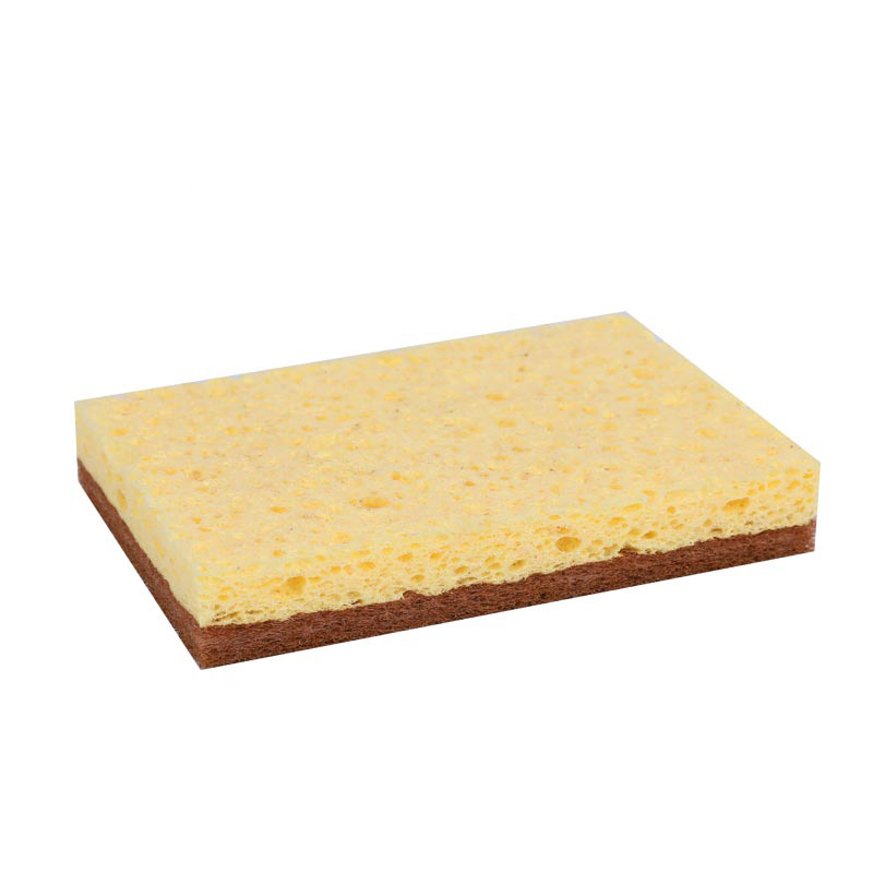 DH-A5-12 Kitchen cleaning sponge composite scouring cloth efficient scrubbing