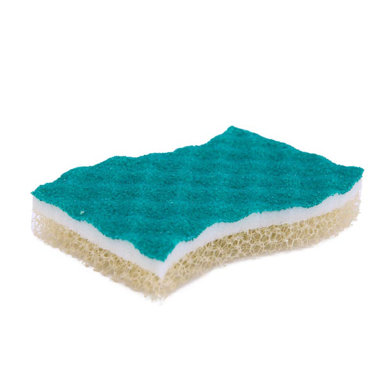 DH-A1-54 high quality wave heavy duty scrub sponge Kitchen cleaning sponge scourer filter sponge