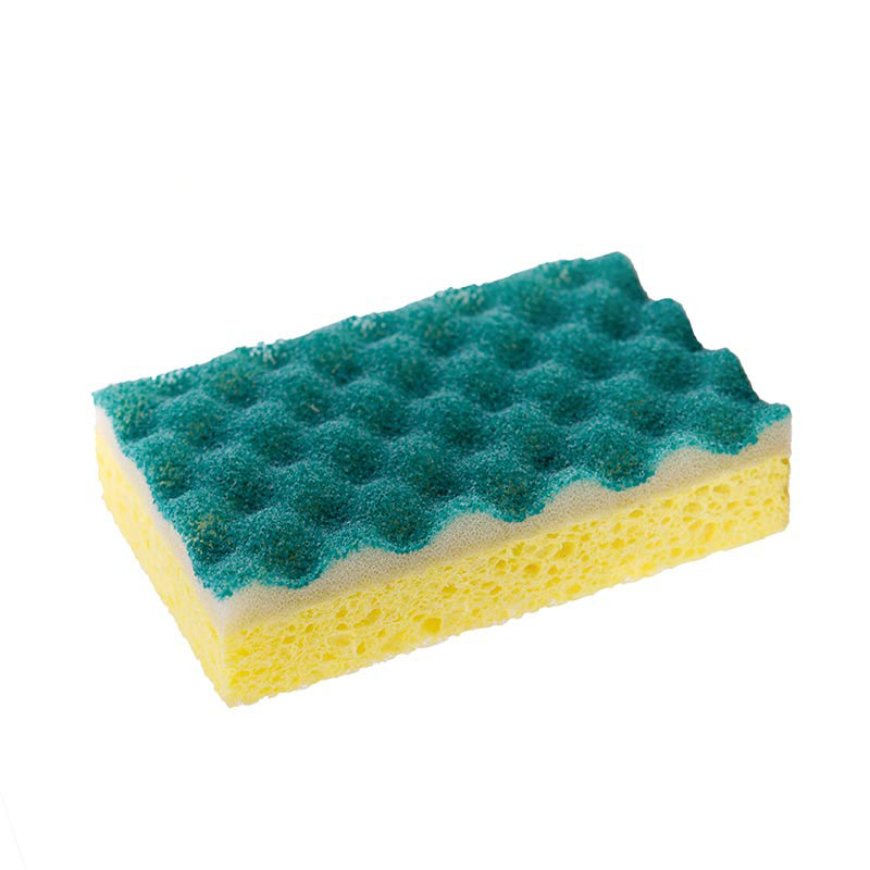 DH-A5-11 foam block cellulose dishwashing sponge wet cellulose sponge blocks