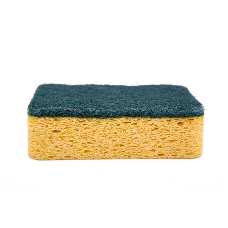 DH-A5-18 Heavy-duty scraping scouring cloth kitchen cleaning cellulose sponge