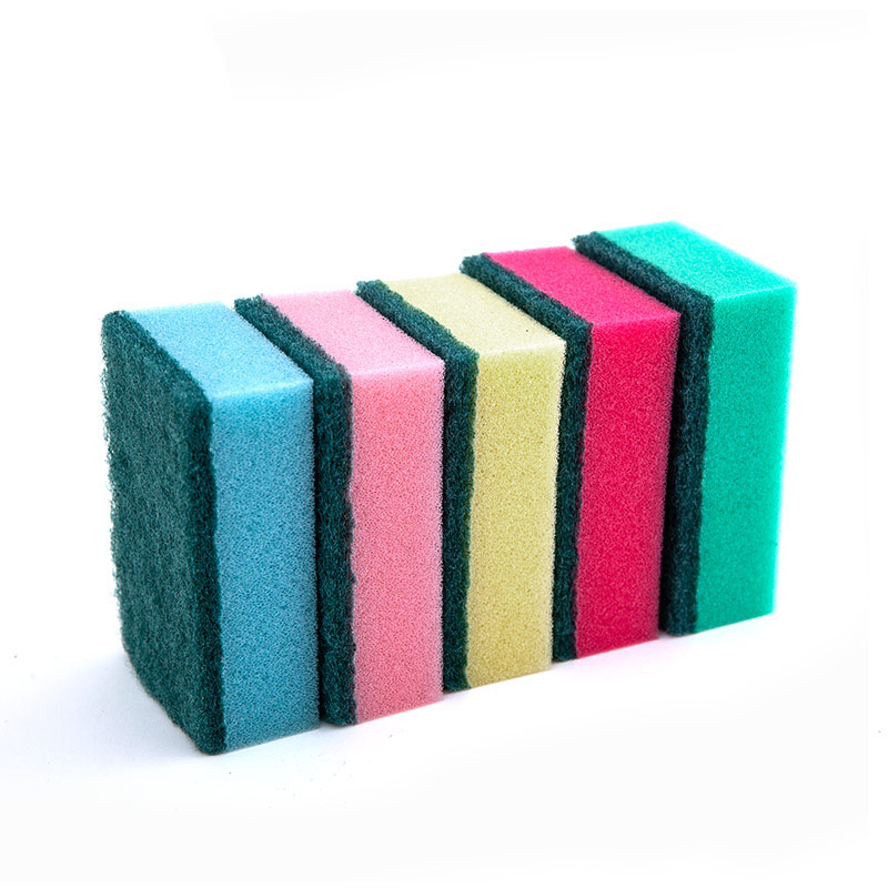 DH-A1-11 Household Colorful Kitchen Cleaning Sponge scourer Suppliers ...