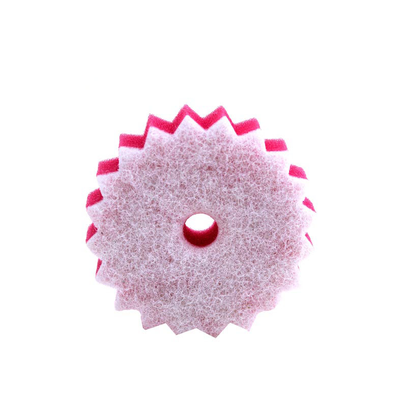 DH-A1-55 Kitchen Cleaning Round Shape Grip Sponge Scourer Sponge round