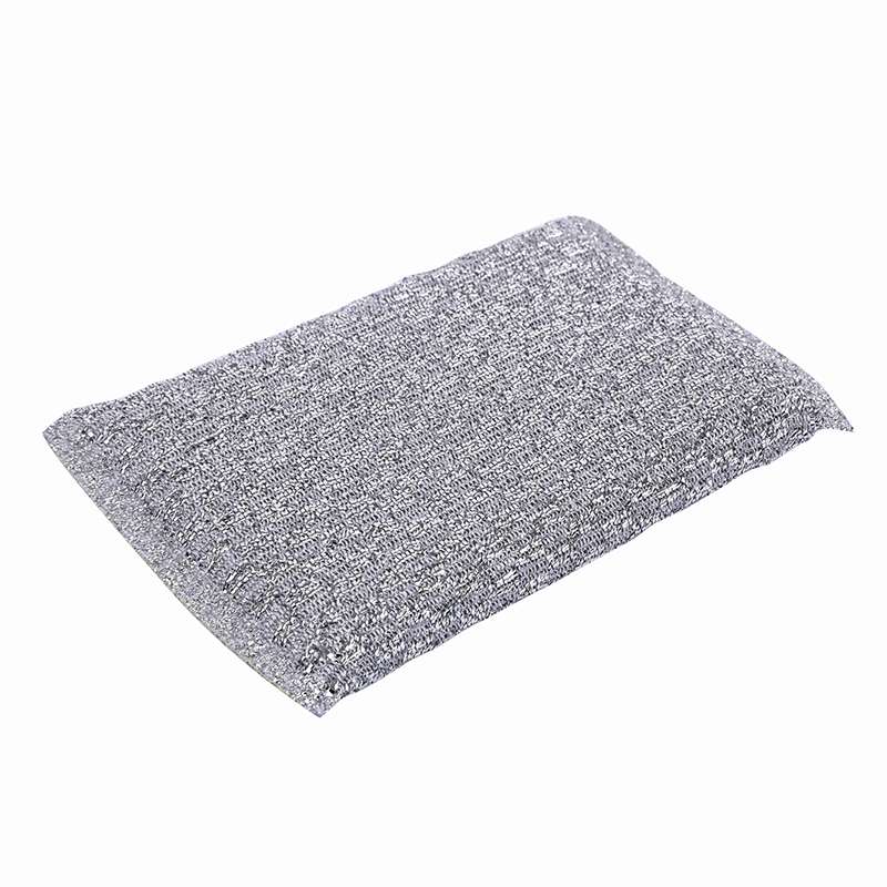 DH-A2-10 Multifunction silver Kitchen cleaning scrubber sponge scourer