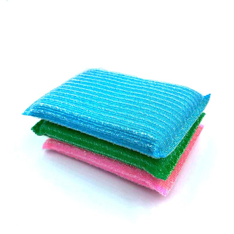 DH-A2-9 Kitchen scrubber Efficient cleaning sponge scourer scrub power  for washing dishes