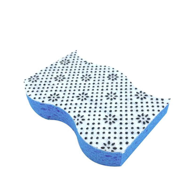 DH-A5-30 Non-woven fabric dispensing clean surface water-absorbing durable cellulose sponge