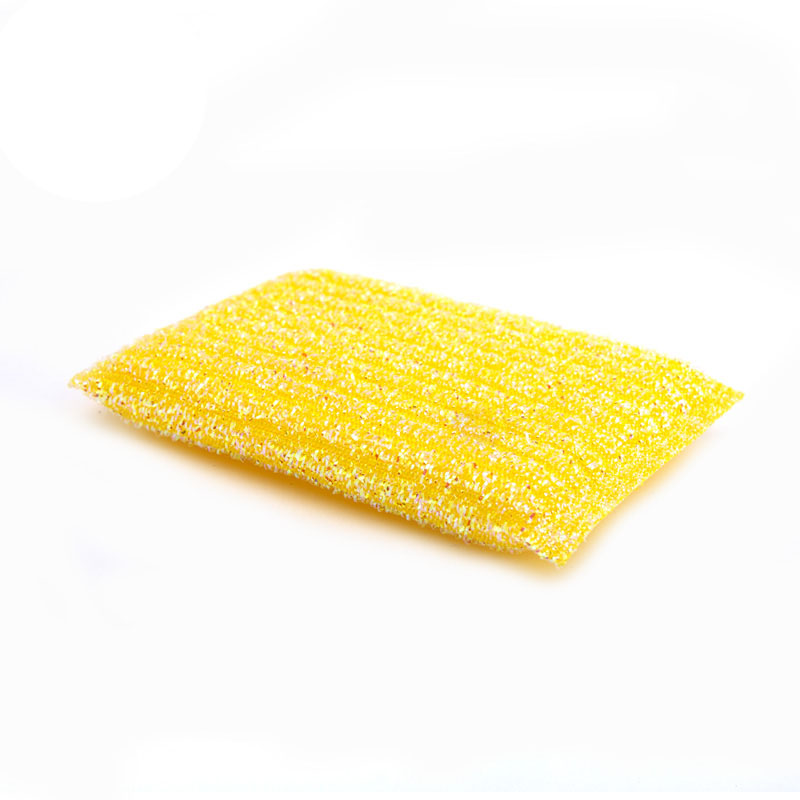 DH-A2-3 Kitchen Cleaning Scourer Sponge Dishwashing cloth Coating Sponge