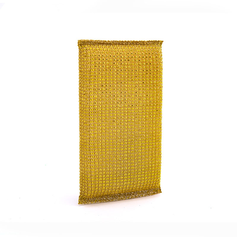 Gold Silver Color Cleaning Cloth for Sponge Scourer Scrubber Material -  China Cleaning Cloth and Sponge Cloth price