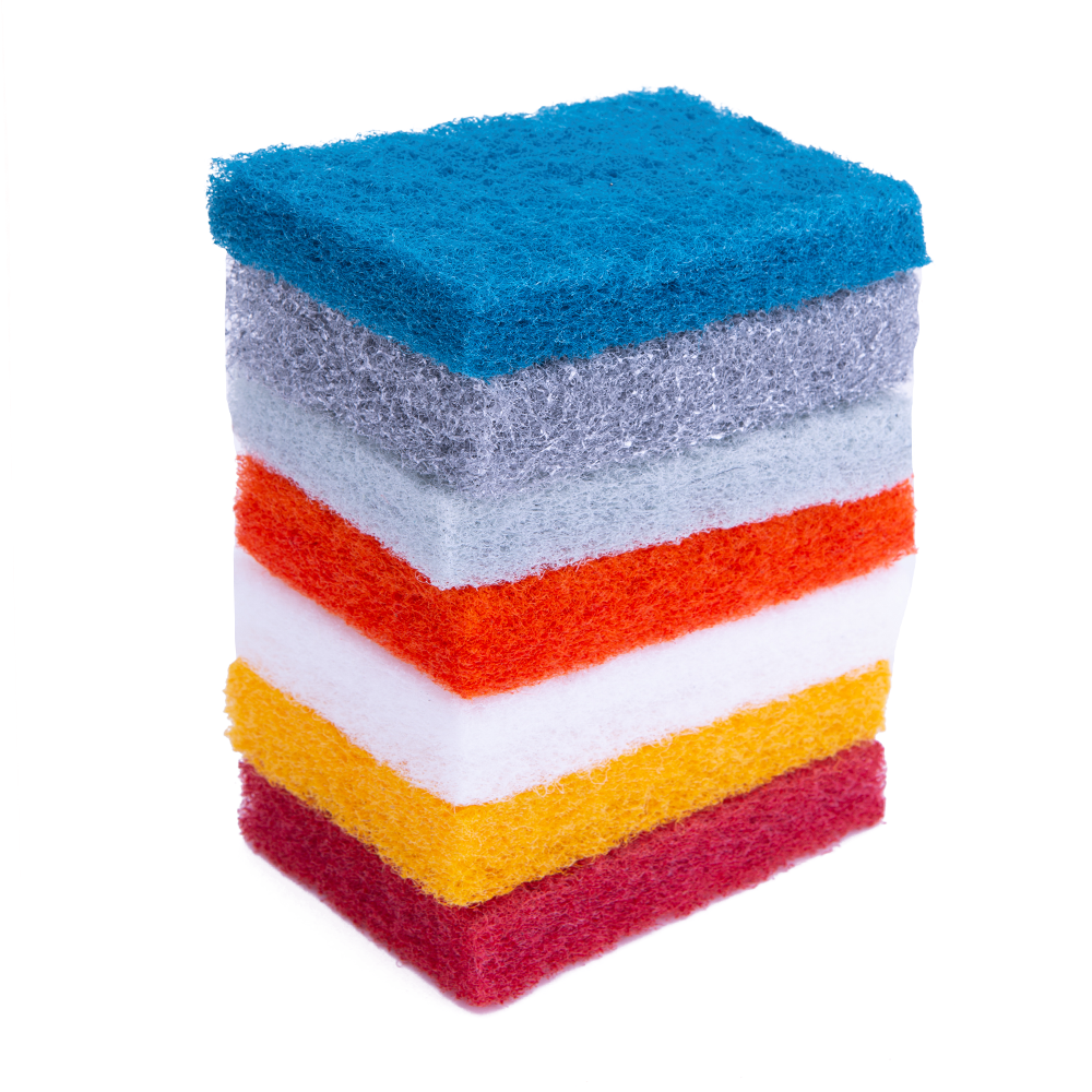 DH-C1-4 Eco-friendly Material Kitchen Cleaning Polyester Scouring Pad